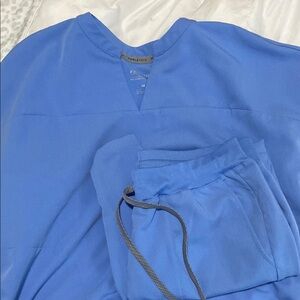 Fabletics Ceil Blue Scrub Set